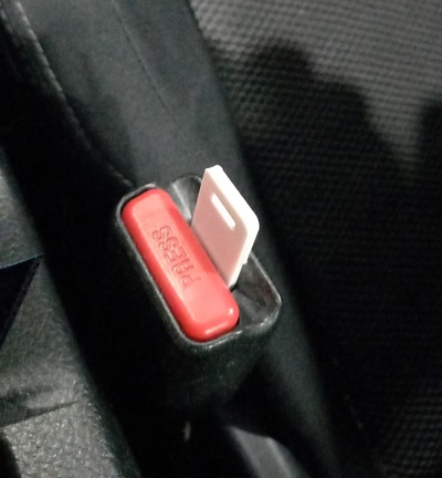 car seatbelt disabler 3d models download creality cloud vehicle parts 3d print model - Mito3D