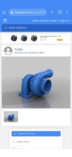 car turbo Vehicles 3d print model - Mito3D