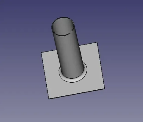 carbono cajado tubo ficar pé 3d modelos baixar crialidade nuvem 3d print model - Mito3D