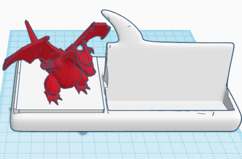 card holder charzard Others 3d print model - Mito3D