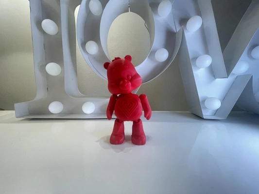 cuidado oso articulado 3d modelos descargar crealidad nube muñecas accesorios 3d print model - Mito3D