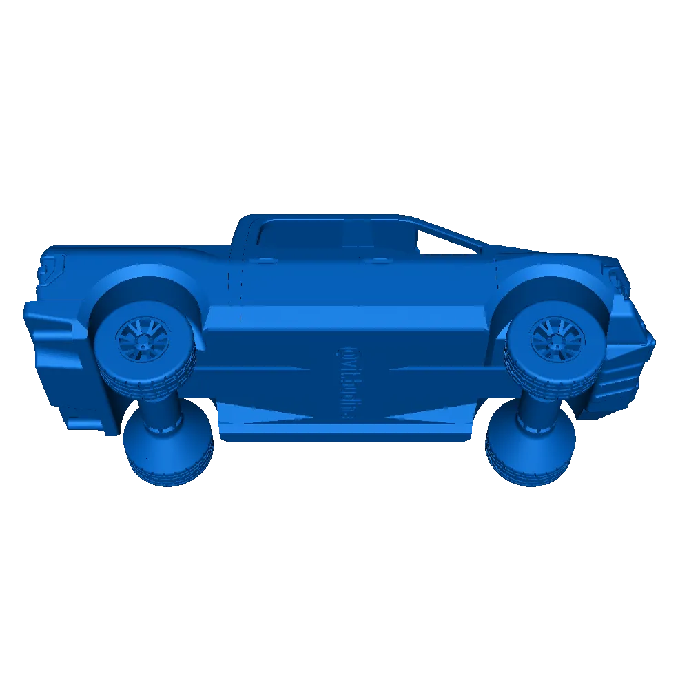 carro ford150 3d modelos descargar crealidad nube 3D print model - Mito3D