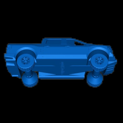 carro ford150 3d modelos descargar crealidad nube 3d print model - Mito3D