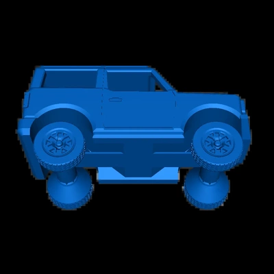 carro vado 3d modelos descargar crealidad nube 3d print model - Mito3D