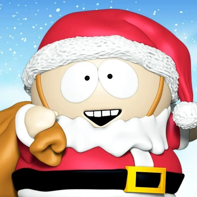 cartman santa claus figurine christmas 3d models download creality cloud 3d print model - Mito3D