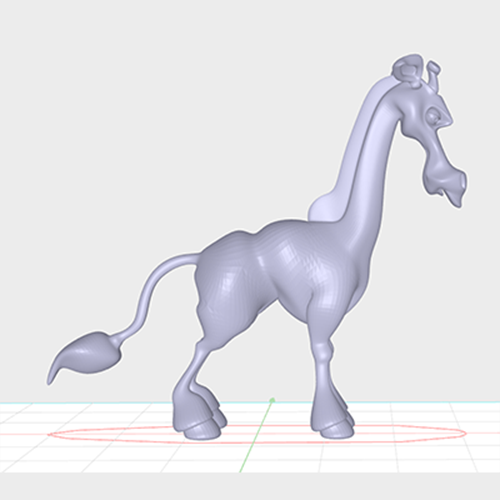 dibujos animados caballo mamífero 3D print model - Mito3D