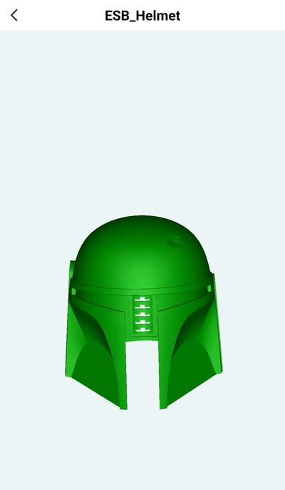 casco boba fett 3d modelos descargar crealidad nube 3d print model - Mito3D