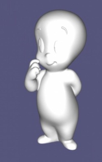 casper caracteres 3d print model - Mito3D