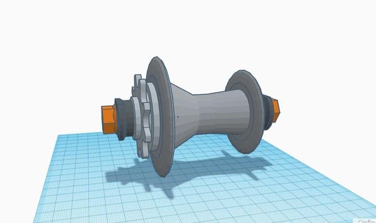 cassette hub prototype Machinery & Equipment 3d print model - Mito3D