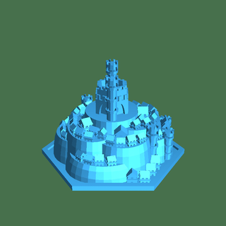 castello 3d print model - Mito3D