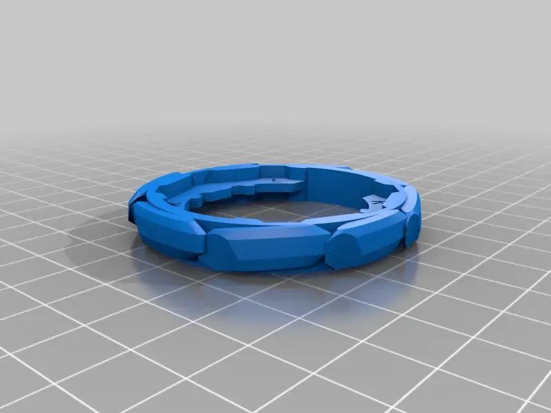 castillo beyblade db capa 3d modelos descargar crealidad nube 3D print model - Mito3D