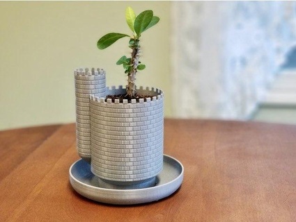 castelo plantador casa 3d print model - Mito3D