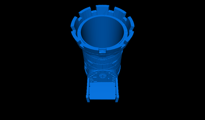 castello fioriera 3d modelli scarica creality nube 3d print model - Mito3D