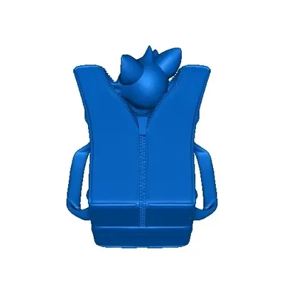 gato in bolsa 3d modelos baixar crialidade nuvem 3d print model - Mito3D