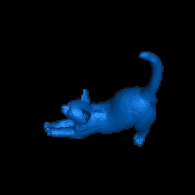 cat stretch 3d models download creality cloud 3d print model - Mito3D