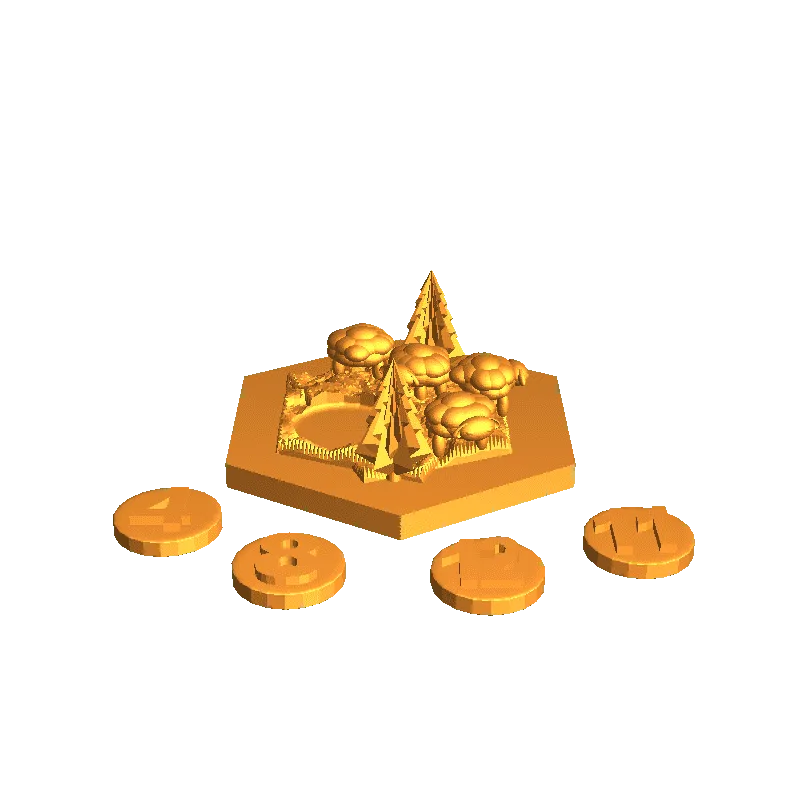 catan maleficio gono oveja 3d modelos descargar crealidad nube 3D print model - Mito3D