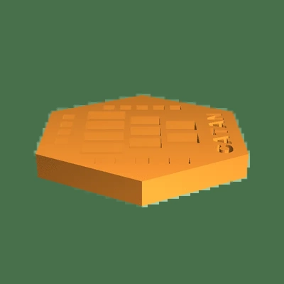 catan parça kulp destek 3d modeller indir creality bulut 3d print model - Mito3D