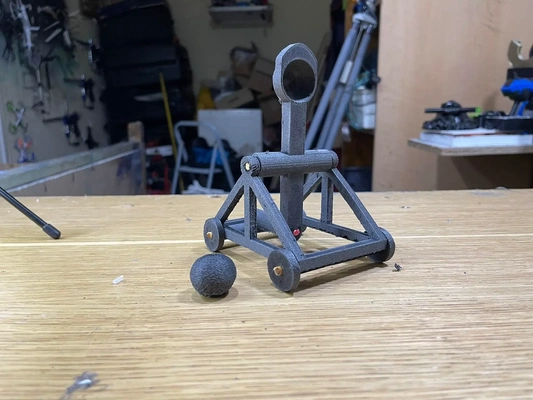 catapulta 3d modelos baixar crialidade nuvem 3d print model - Mito3D