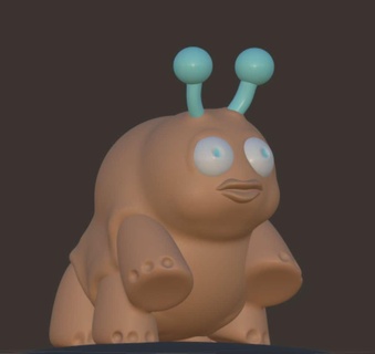 chenille personnages 3d print model - Mito3D
