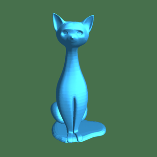 gato ficcional personagens 3d print model - Mito3D