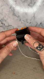cauldron necklace secret compartment 3d models download creality cloud Jewellery 3d print model - Mito3D