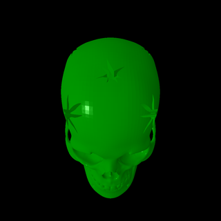 crâne Hommes 3d print model - Mito3D