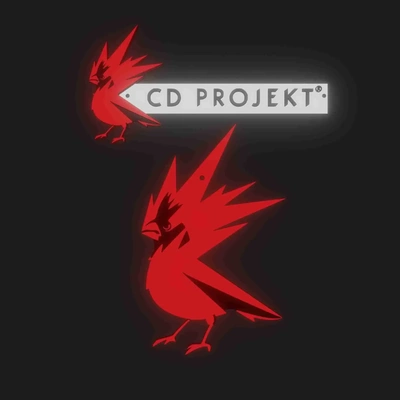 cd projet rouge logo 3d modèles télécharger créalité nuage 3d print model - Mito3D