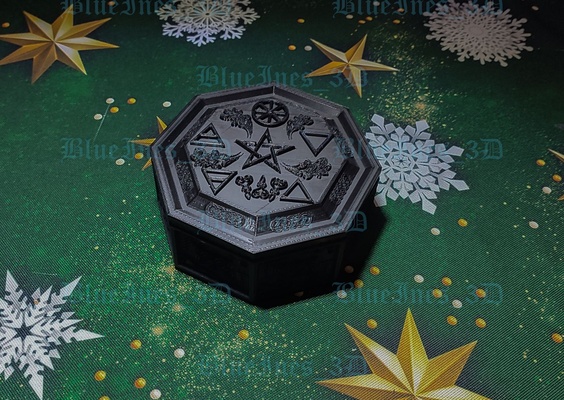 keltisch slawisch heidnisch wicca box 5 elementale 3d modelle download realität wolke religion 3d print model - Mito3D