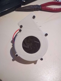 centrifuga fan 3d Modelli Scarica creality nube macchinari attrezzature 3d print model - Mito3D
