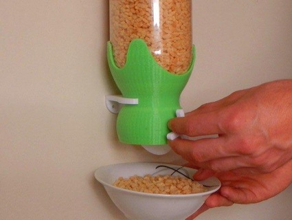 cereal dispensador alimentos 3d print model - Mito3D