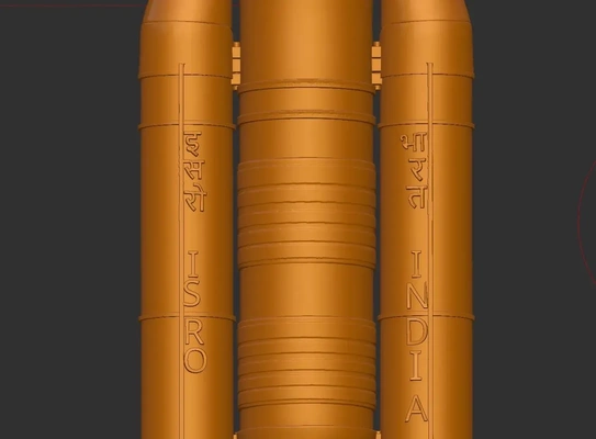 chandrayaan 3 3d models download creality cloud 3d print model - Mito3D