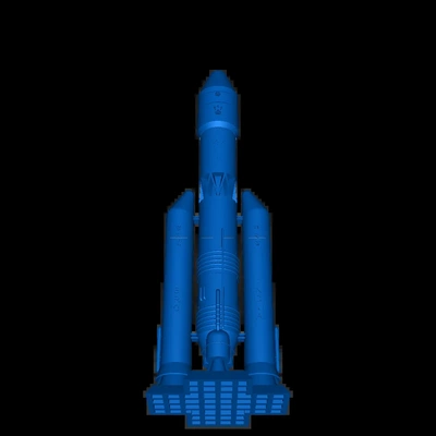 chandrayaanv tradução isro lvm3 3d modelos baixar crialidade nuvem 3d print model - Mito3D