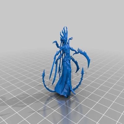 kaos haber vermek slaanesh dp 3d modeller indir creality bulut 3d print model - Mito3D