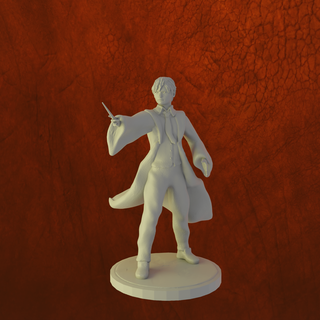 character mage world harry potter Men 3d print model - Mito3D