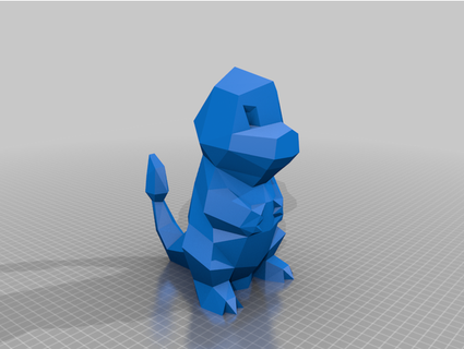 charmander hucha pokemon 3d print model - Mito3D
