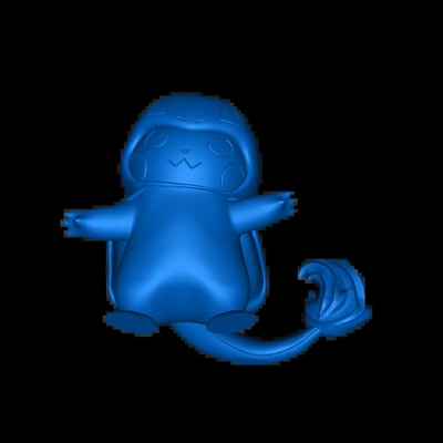 charmander pikachi 3d modèles télécharger créalité nuage 3d print model - Mito3D