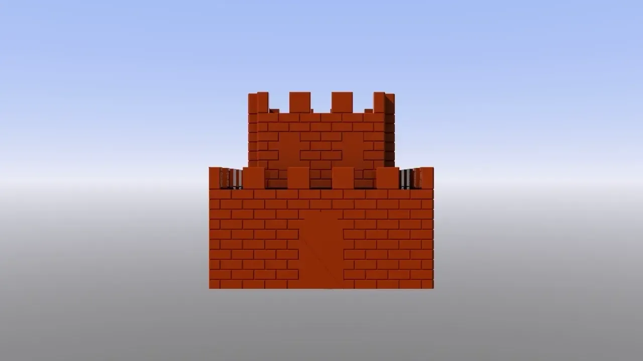 castelo mario panela giz cera 3d modelos baixar crialidade nuvem 3D print model - Mito3D