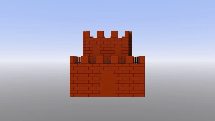 castelo mario panela giz cera 3d modelos baixar crialidade nuvem 3d print model - Mito3D