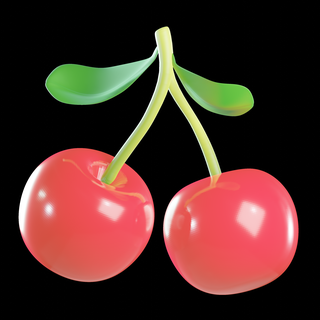 cherry Foods 3d print model - Mito3D