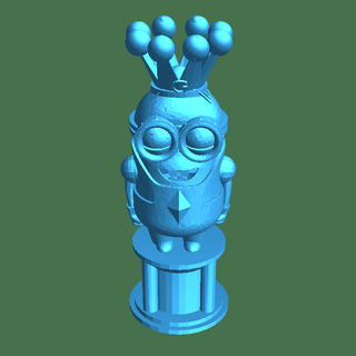 chess minion monstros 3d print model - Mito3D