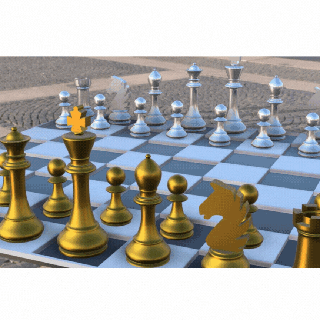 Schach 3d gedruckt Rätsel Brain teasers 3d print model - Mito3D