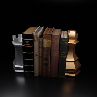 chess bookend Household 3d print model - Mito3D