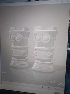 ajedrez esbirro ficticio caracteres 3d print model - Mito3D