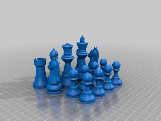 schach einstellen drucken freundlich 3d modelle download realität wolke 3d print model - Mito3D