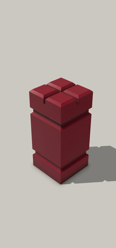 chess tower 3d models download creality cloud 3d print model - Mito3D