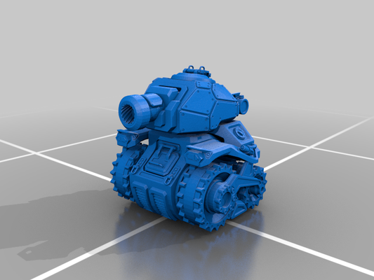 chibi tank - 40k orks 3d models download creality cloud 3d print model - Mito3D