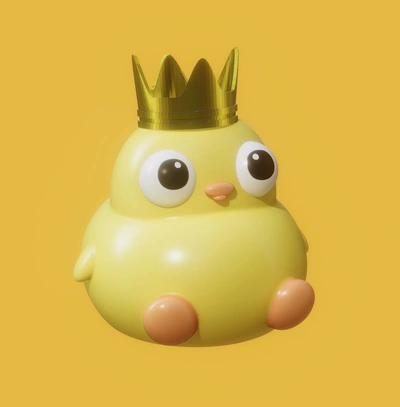 chick king 3d models download creality cloud 3d print model - Mito3D