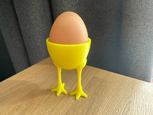 frango pernas ovo suporte 3d modelos baixar crialidade nuvem 3d print model - Mito3D