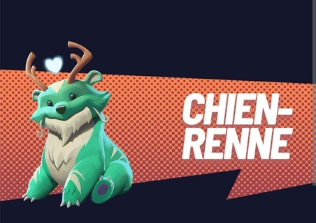 chien renne reindog Characters 3d print model - Mito3D