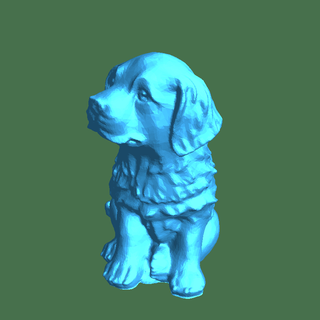 chien mammifero 3d print model - Mito3D
